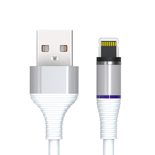 Magnética Indicador LED móvil 2A accesorios del teléfono cable de carga USB para iPhone Rayo