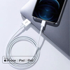 Cable de carga para Apple iPhone 12 La línea de carga rápida es adecuada para la línea de carga del teléfono móvil Apple