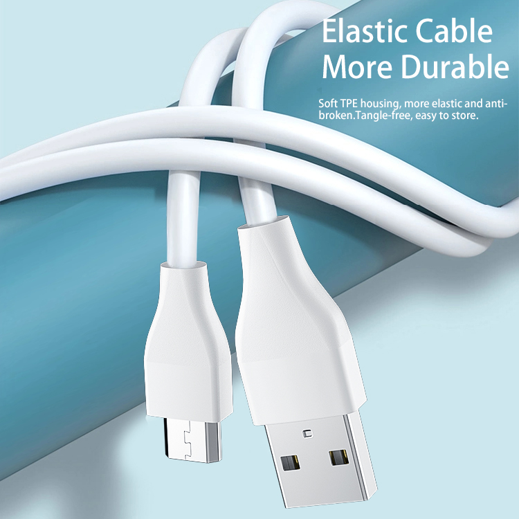 2022 Nuevo 2.4A 3A 5A 6A PVC 1M 2M USB USB Micro Tipo C Lightning Teléfono Cable USB Cable USB C Cable para iPhone Charger